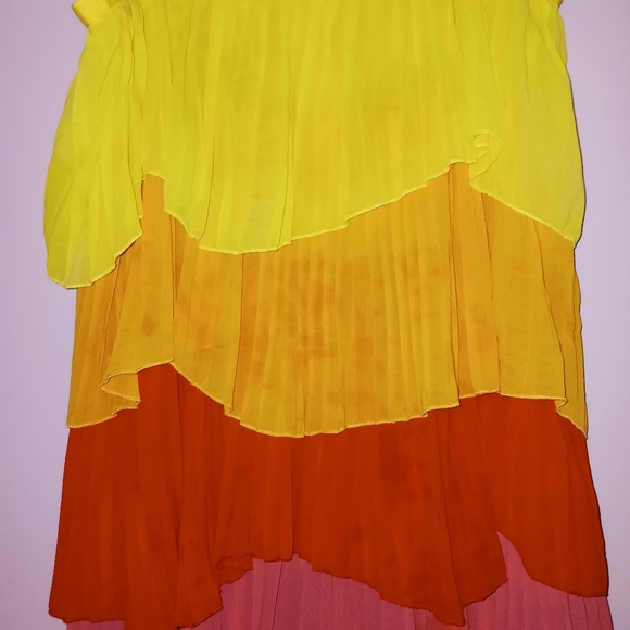 Colorful Layered Women's Skirt - Picture 6 of 10